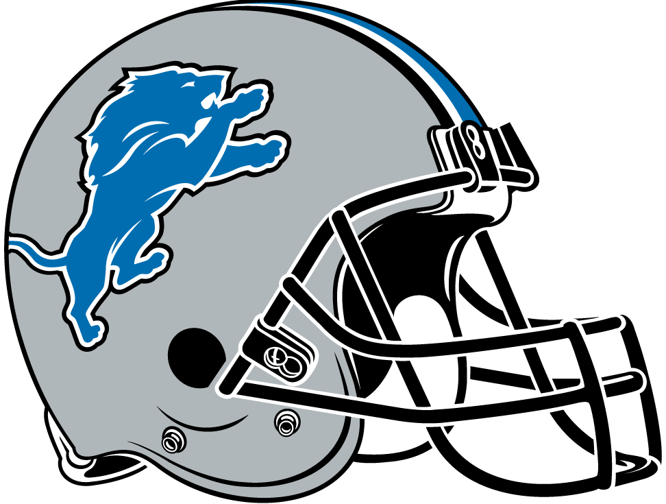 Detroit Lions 2009-2016 Helmet Logo DTF transfer for t shirt